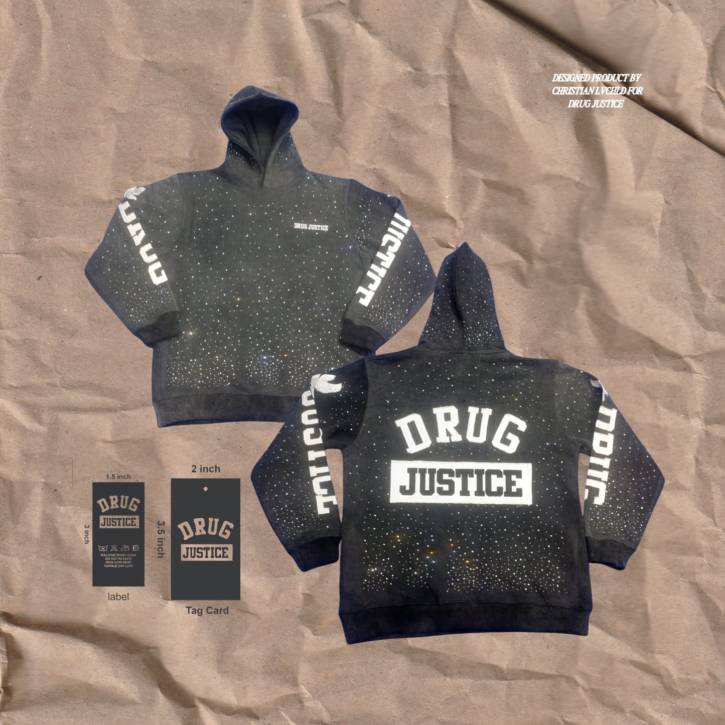 THE CRYSTAL METHOD VINTAGE TOUR HOODIE