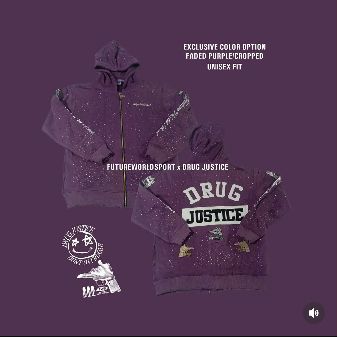 FUTUREWORLDSPORT x DRUG JUSTICE